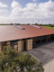Lagerhalle Dacheindeckung Eternit Wellplatten