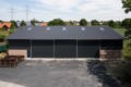 Lagerhalle Eternit Wellplatten