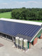 Milchvieh Stall Dacheindeckung Eternit Wellplatten